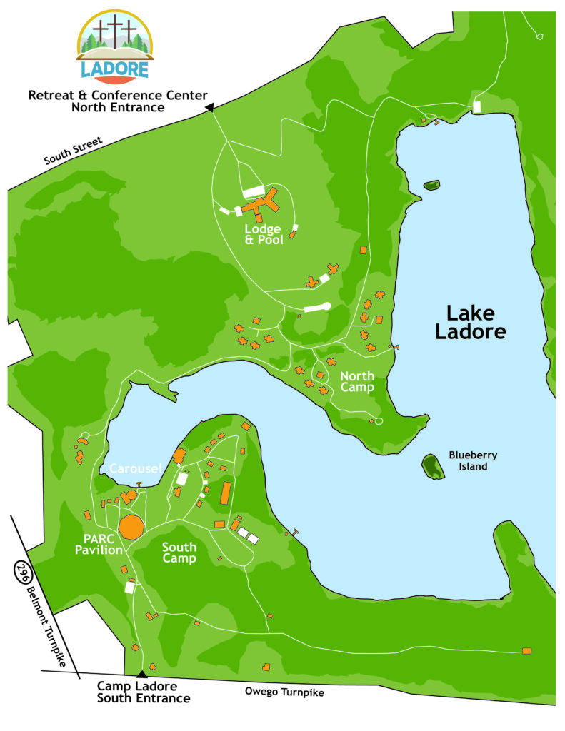 Campus Map - Ladore